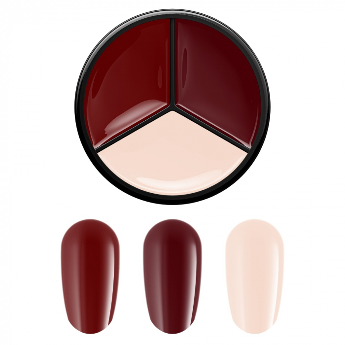 Gel de unghii Piko Solid color gel 3 culori 312 [1]