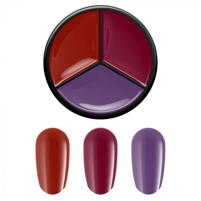 Gel de unghii Piko Solid color gel 3 culori 314 [1]