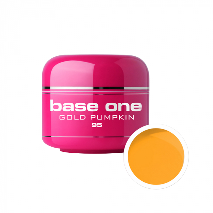 Gel UV color Base One, 5 g, gold pumpkin 95 [1]