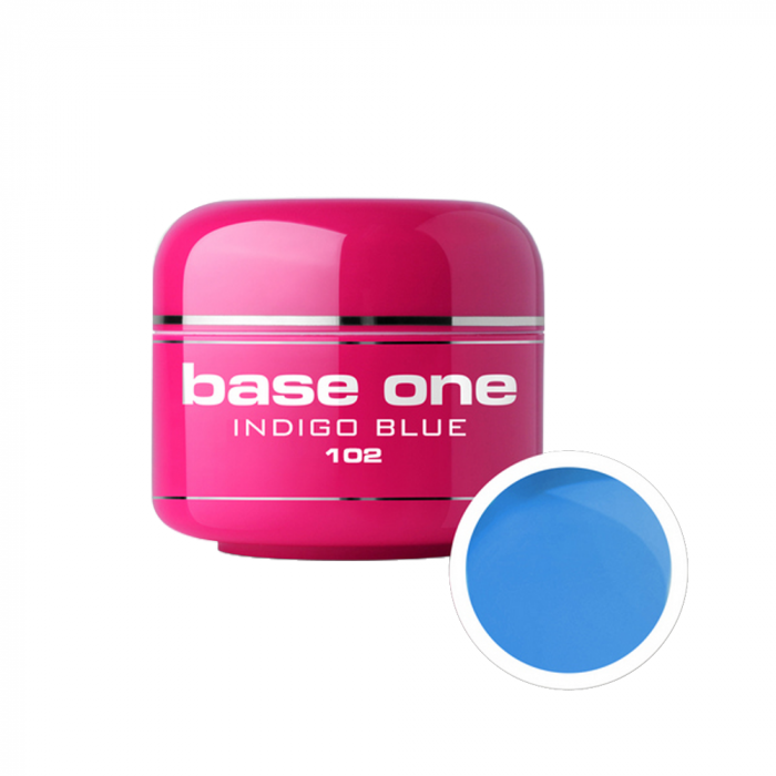 Gel UV color Base One, 5 g, indigo blue 102 [1]