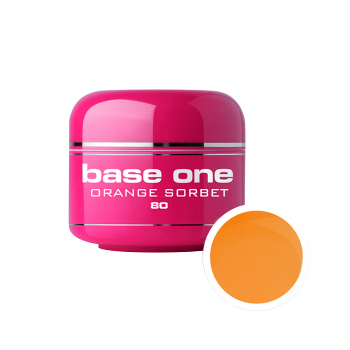 Gel UV color Base One, 5 g, orange sorbet 80 [1]