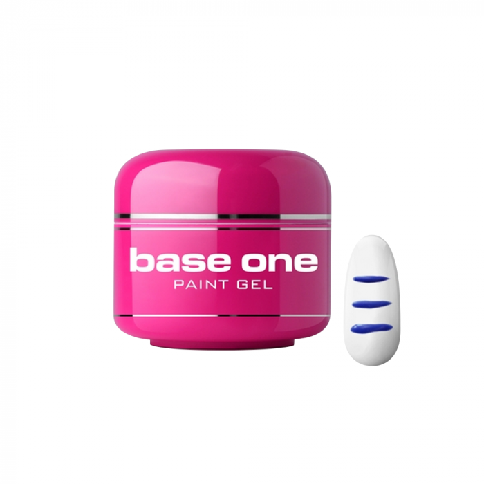 Gel UV color Base One, 5 g, Paint Gel, dark blue 08 [1]