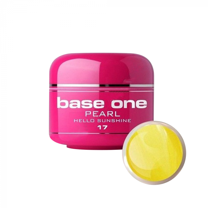 Gel UV color Base One, 5 g, Pearl, hello Sunshine 17 [1]