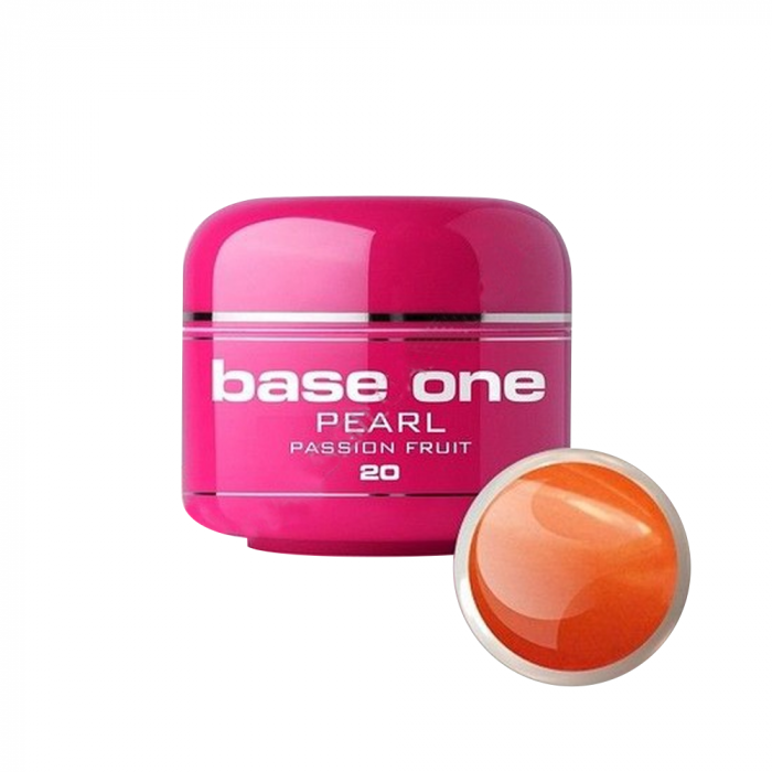 Gel UV color Base One, 5 g, Pearl, passion fruit 20 [1]