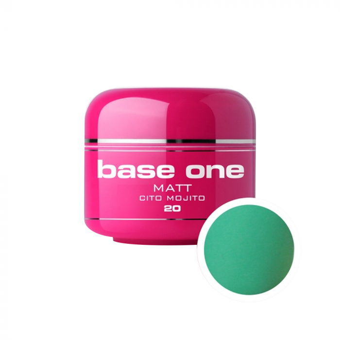 Gel UV color Base One, Matt, cito mojito 20, 5 g [1]