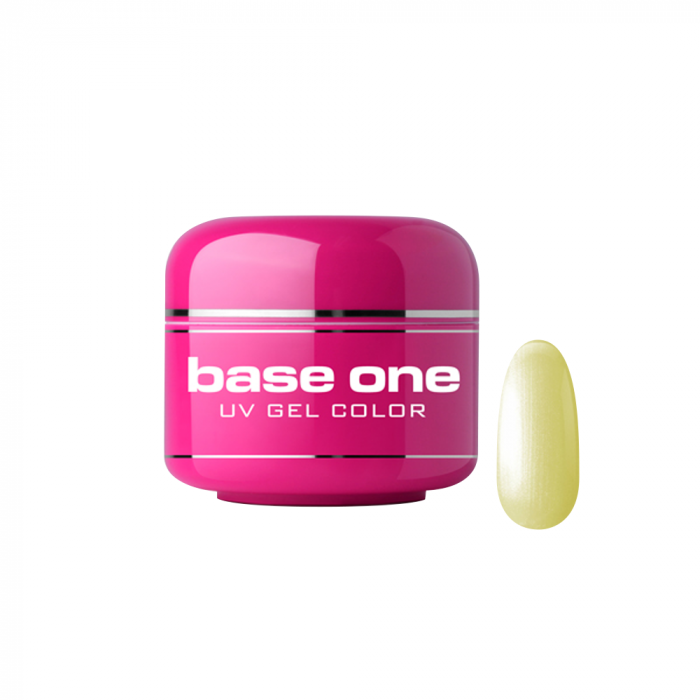 Gel UV color Base One, Metallic, lemon tree 24, 5 g [1]