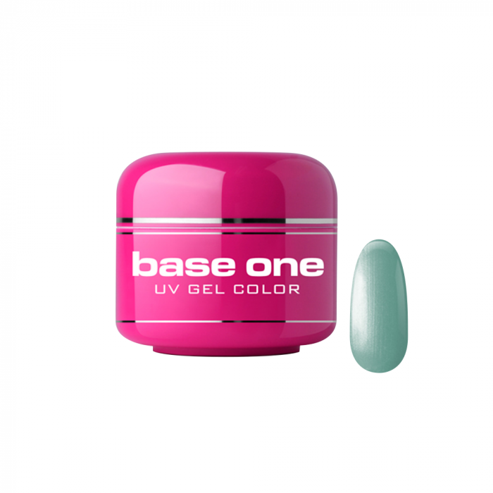 Gel UV color Base One, Metallic, turquoise 06, 5 g [1]