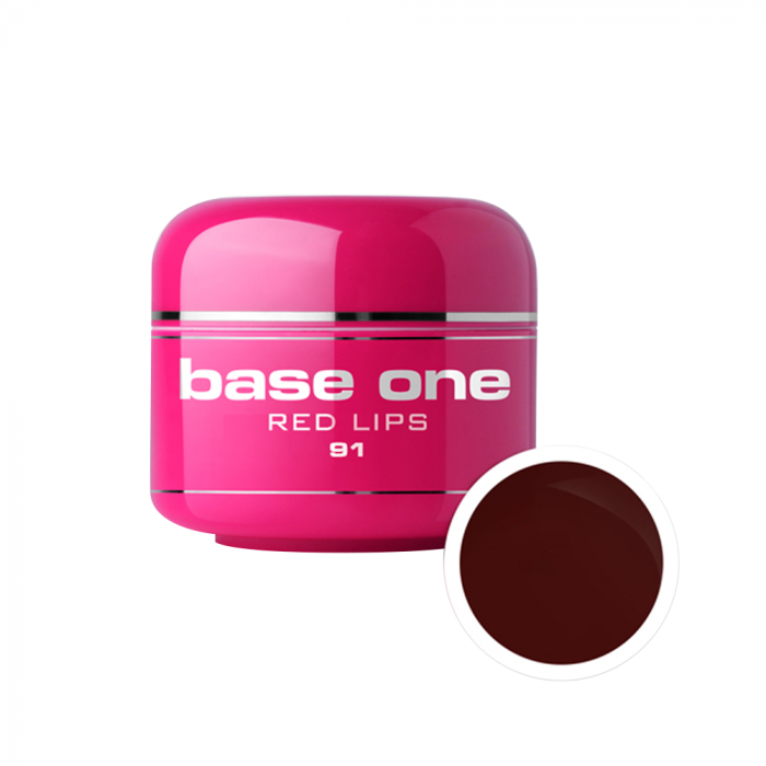 Gel UV color Base One, red lips 91, 5 g [1]