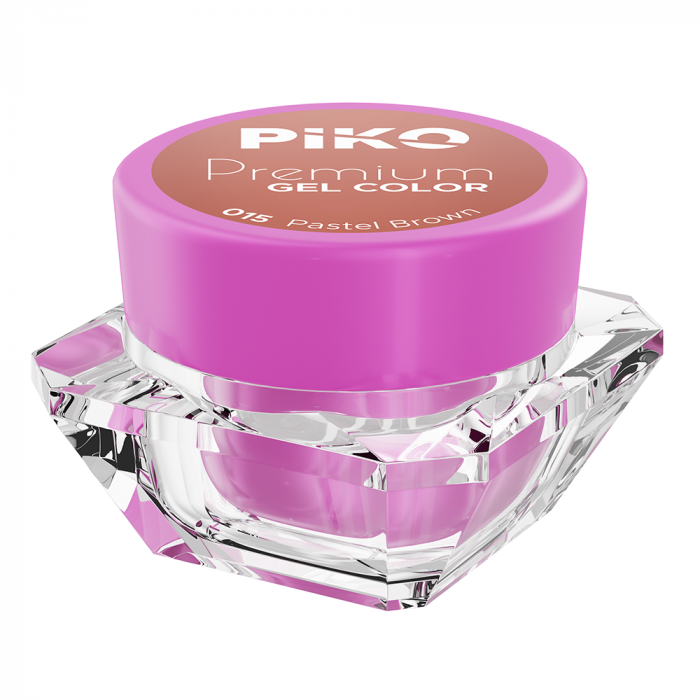 Gel UV color Piko, Premium, 015 Pastel Brown, 5 g [2]