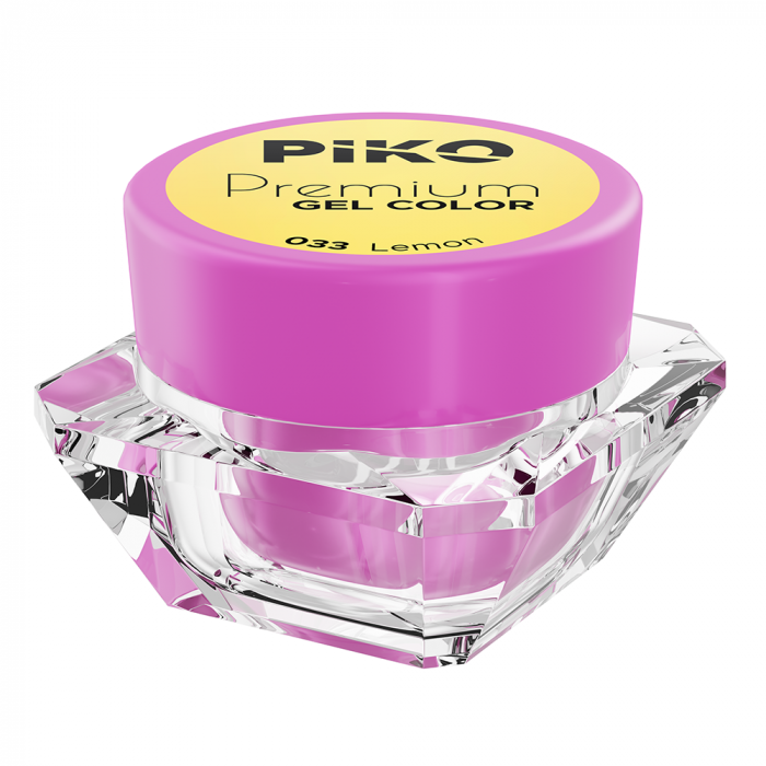 Gel UV color Piko, Premium, 033 Lemon, 5 g [2]