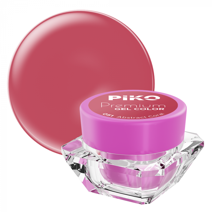 Gel UV color Piko, Premium, 051 Abstract Coral, 5 g [1]