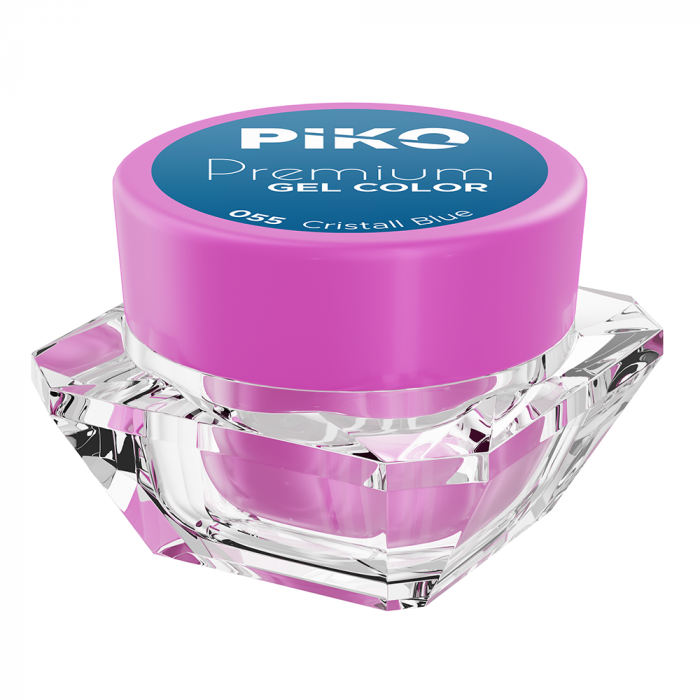 Gel UV color Piko, Premium, 055 Cristall Blue, 5 g [2]