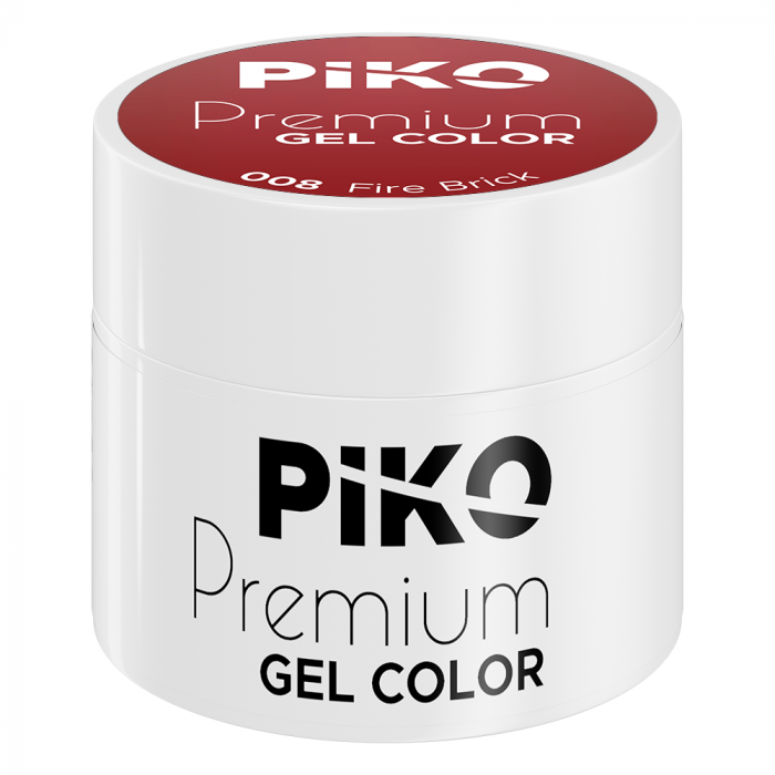 Gel UV color Piko, Premium, 5 g, 008, Fire Brick [2]