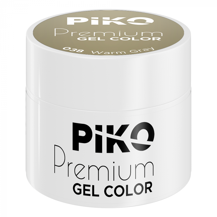 Gel UV color Piko, Premium, 5 g, 038 Warm Gray [2]