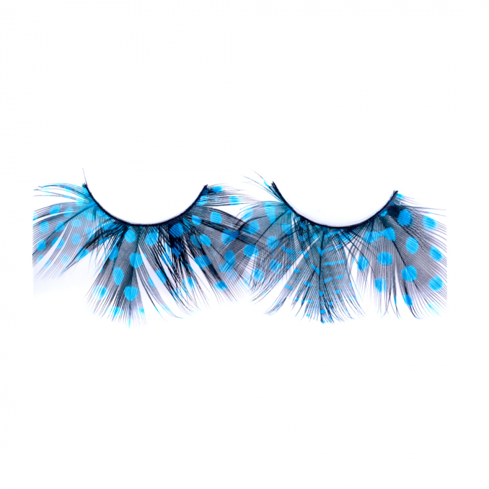 Gene false Lila Rossa fantasy, blue dots, nr. 21 [2]