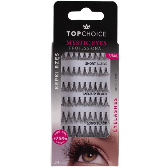 Gene false manunchi 3 marimi, Mystic Eyes 75%, Top Choice, 39430 [1]