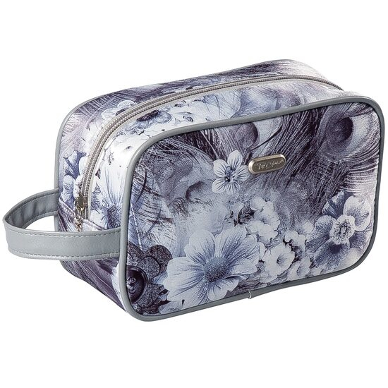 Gentuta cosmetica pentru femei, Floral, Top Choice 95771, gri [1]