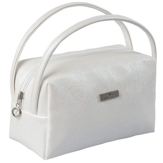 Gentuta cosmetica pentru femei Roses, Top Choice 97737, alb [1]