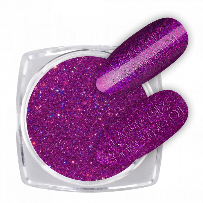 Glitter Laser Mix Pink Purple - Nr. 01 [1]