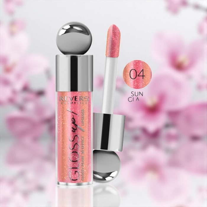 Gloss de buze 3D Gloss Up! 04 Sun Glaze, Revers, 5 ml [3]