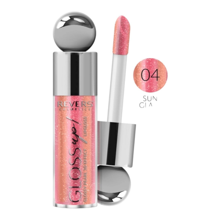 Gloss de buze 3D Gloss Up! 04 Sun Glaze, Revers, 5 ml [2]