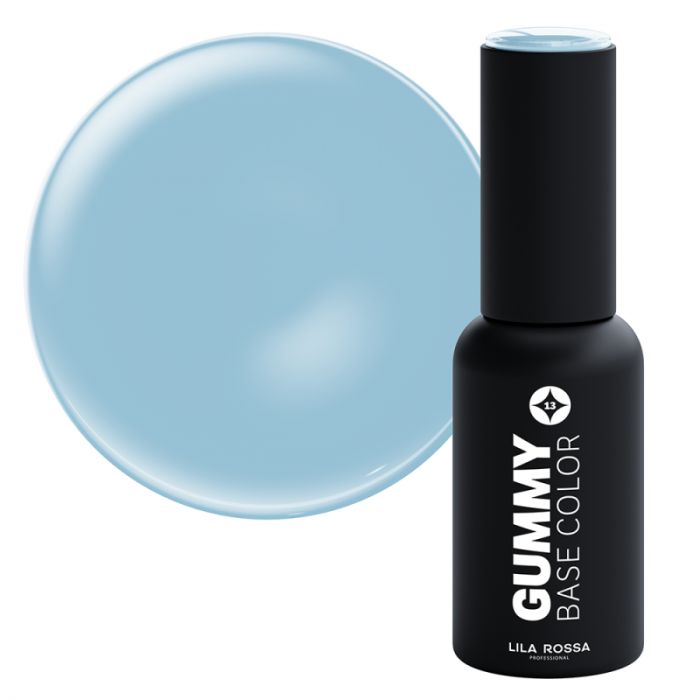 Gummy Base Color, Ice Blue, Lila Rossa, 7 ml [1]
