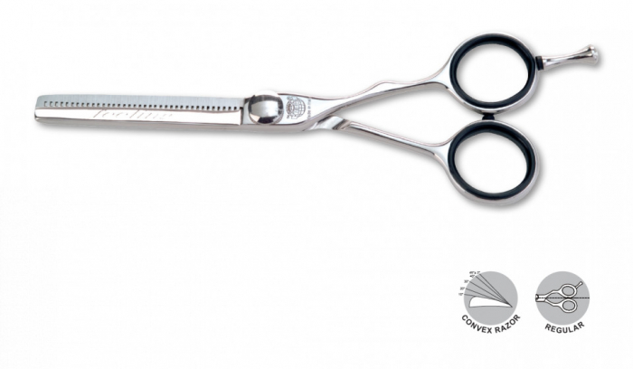 Kiepe Professional Foarfeca profesionala de filat dreapta 5.5 inci 38 dinti Sensation [1]