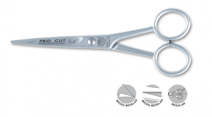 Kiepe Professional Foarfeca profesionala de tuns dreapta 5 inci 2127 Standard Pro Cut [1]