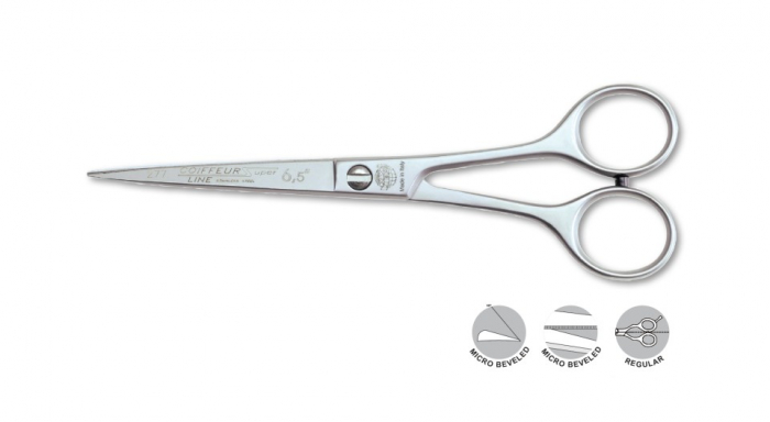 Kiepe Professional Foarfeca profesionala de tuns dreapta 6.5 inch 277 Standard Coiffeur Super Line [1]