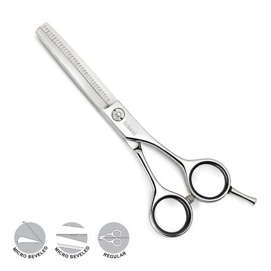Kiepe Professional Set profesional cu 2 foarfeci tuns+filat 5.5 inci School Series Regular [2]