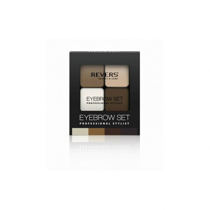 Kit fard de sprancene cu 4 culori, Professional Stylist, Revers, Nr.3 [2]
