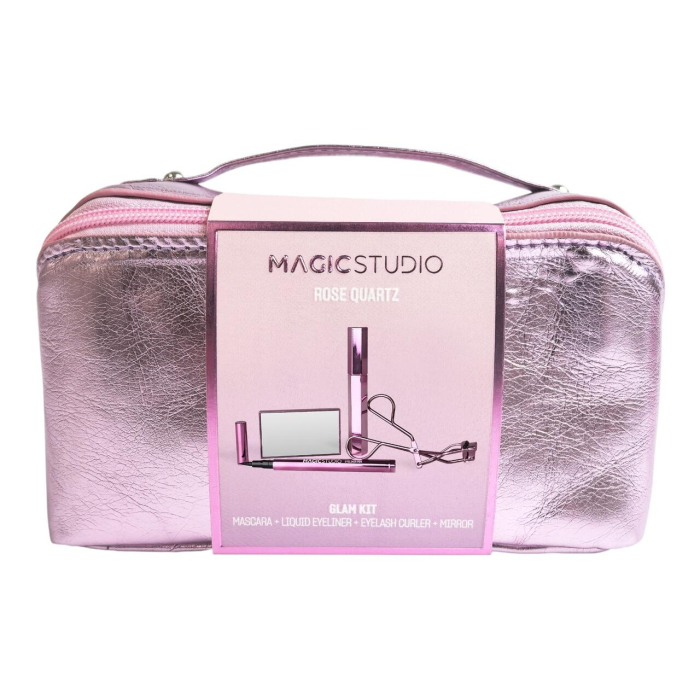 Kit machiaj cu gentuta Rose Quartz Glam, Magic Studio, 90155 [4]