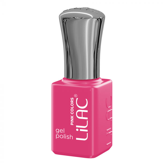 Kit oja semipermanenta, 12 oje Lilac, Pink colors, 10 culori + base coat + top coat [15]