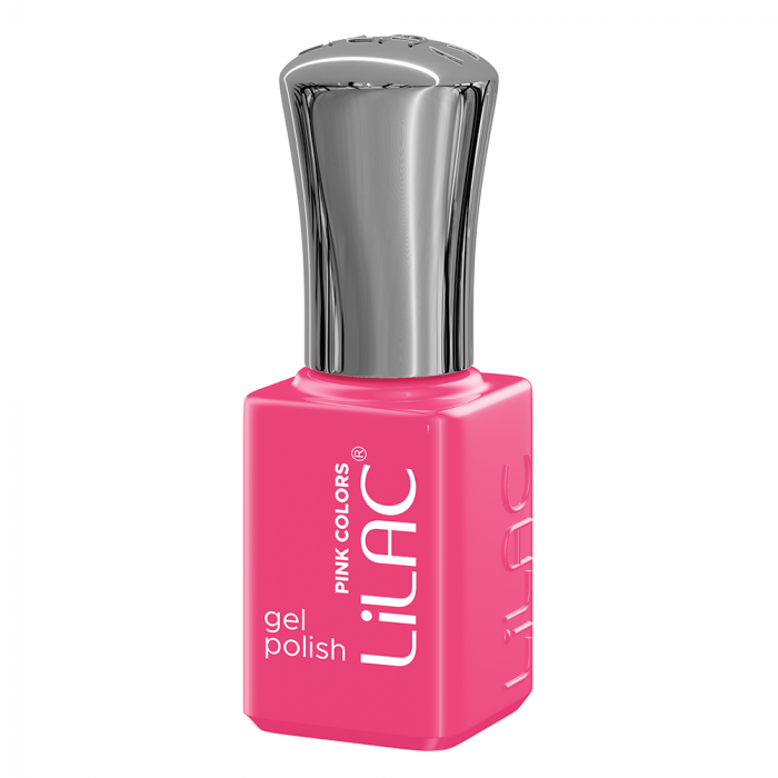 Kit oja semipermanenta, 12 oje Lilac, Pink colors, 10 culori + base coat + top coat [14]