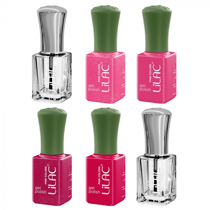 Kit oja semipermanenta Lilac Pink 2 Hema Free [3]