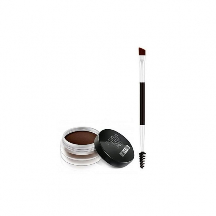 Kit pentru machiajul sprancenelor, Cream Liner, Revers, Maroniu [2]