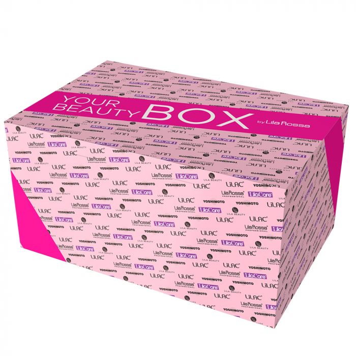 Kit Polygel Premium Milky Pink, Lila Rossa, pensula, tipsuri, lichid modelare, Fast Builder Polygel 60 g [3]