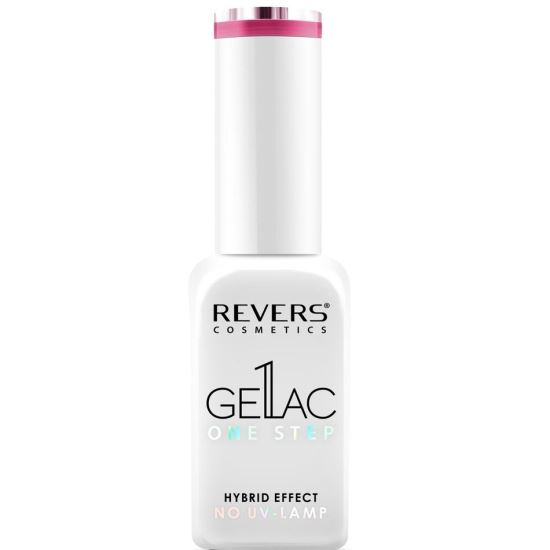 Lac de unghii Gellac 1 Step, Hybrid Effect, Non UV, Revers, 06 Roz intens, 10 ml [1]