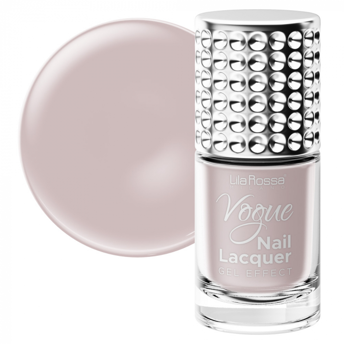 Lac de unghii, Lila Rossa, Vogue, gel effect, 10 ml, Ash Rose [2]