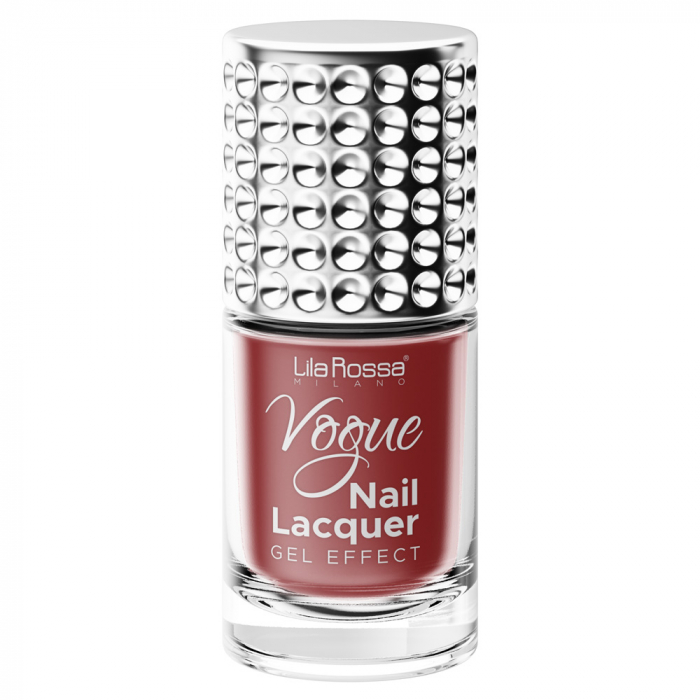 Lac de unghii, Lila Rossa, Vogue, gel effect, 10 ml, Brown [1]