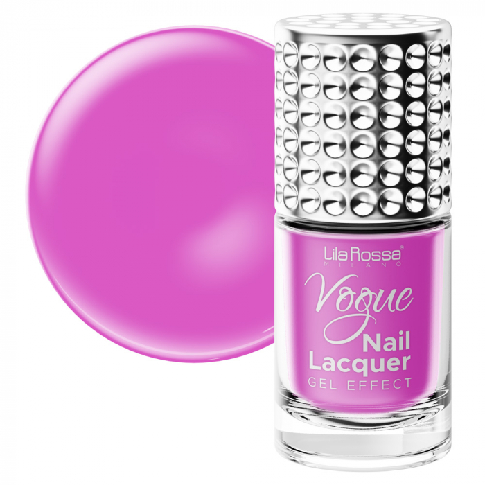 Lac de unghii, Lila Rossa, Vogue, gel effect, 10 ml, Lara [2]
