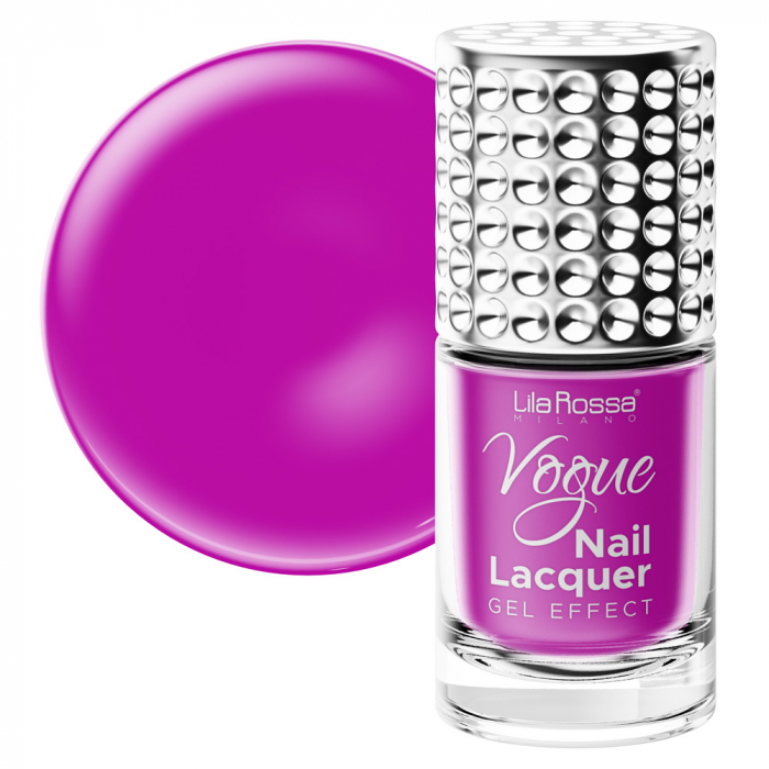 Lac de unghii, Lila Rossa, Vogue, gel effect, 10 ml, Purple [2]
