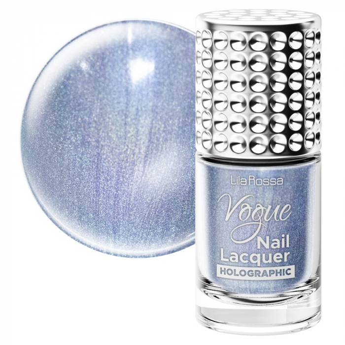 Lac de unghii, Lila Rossa, Vogue, Holographic, 10 ml, Dianthe [2]