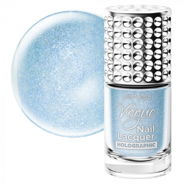 Lac de unghii, Lila Rossa, Vogue, Holographic, 10 ml, Winged [2]