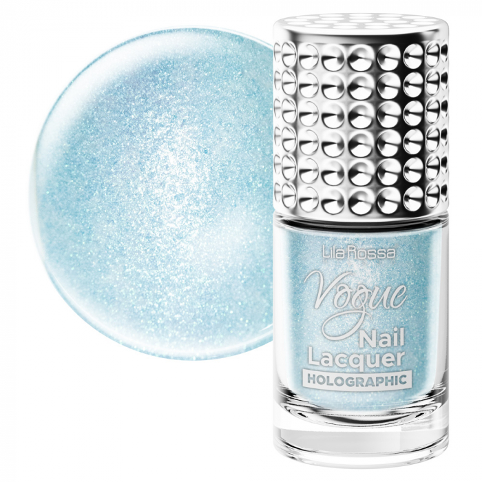 Lac de unghii, Lila Rossa, Vogue, Holographic, 10 ml, Avery [2]