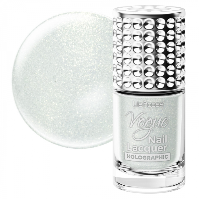 Lac de unghii, Lila Rossa, Vogue, Holographic, 10 ml, Heavenly [2]