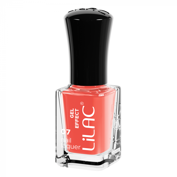 Lac de unghii Lilac, Gel Effect, 6 g, Orange [2]