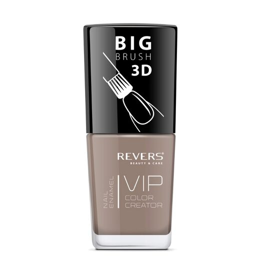 Lac de unghii Vip, 3D, Revers, bej, 12 ml, Nr 027 -Lucios [1]