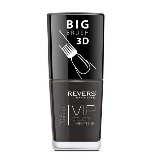 Lac de unghii Vip, 3D, Revers, negru, 12 ml, Nr 004 - Lucios [1]