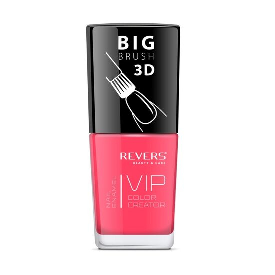 Lac de unghii Vip, 3D, Revers, neon, 12 ml, Nr 070 - portocaliu, Lucios [1]